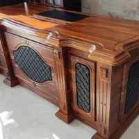میزپرچمی دوطرفه نماچرم صفحه دوبل ال بغل مدیری|دفتر کار|تبریز, |دیوار