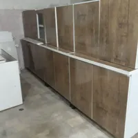کابینت آماده چوب و فلز۶متر
