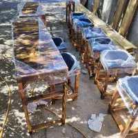 میز و صندلی کمجا کافه ای|صندلی و نیمکت|قزوین, |دیوار