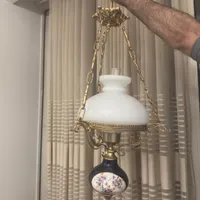 فانوس حباب قالپاقی طلا کهنه