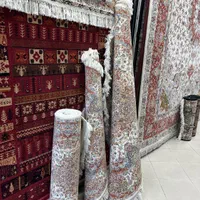 فرش سالاری کرم قالی تارا ( ست کامل فول موجود)|فرش|تبریز, |دیوار