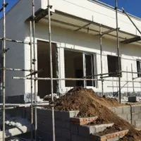 سیمانکار  اجرایی نمای رومی  شسته ابصاب