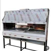 منقل گازی چدن استیل آذین ترکیبی کباب کبابی|کافیشاپ و رستوران|خاوران, |دیوار