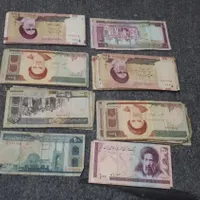 تعداد ۱۲۰ اسکناس کمیاب|کلکسیون سکه، تمبر، اسکناس|رشت, دیانتی|دیوار
