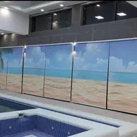 پرده ضد آب استخری. اداری|پرده، رانر، رومیزی|هشتگرد, |دیوار