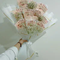 دسته گل پولی /پول آرایی|گل و گیاه طبیعی|مشهد, شهید آوینی|دیوار