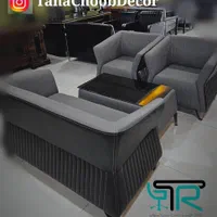 نیم ست مبلمان ۴ نفره شرکتی مدرن کمجا مناسب دفترکار|دفتر کار|خرم‌آباد, |دیوار