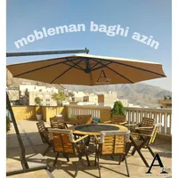 صندلی کافه رستوران/ میز آتشدان باغی|میز و صندلی غذاخوری|تهران, جوانمردان (اندیشه)|دیوار