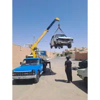 نیسان جرثقیل دکل بلندجرثقیل نیسانی سبد نفر بر|خدمات حمل و نقل|یزد, |دیوار