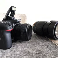 دوربین nikon d7200 بهمراه دو لنز|دوربین عکاسی و فیلم‌برداری|اصفهان, خلجا|دیوار