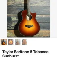 گیتار اکوستیک taylor gt8 tobaco Sunburst|گیتار، بیس، امپلیفایر|تهران, افسریه|دیوار