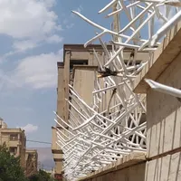  نرده دیوالی حفاظ شاخگوزنی|مصالح و تجهیزات ساختمان|شیراز, دباغ خانه|دیوار