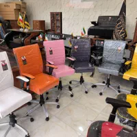 صندل جکدار اداری چرخ دارصندلی جک دار چرخدار مدیریت|مبلمان اداری|سلماس, |دیوار