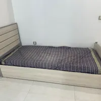 تخت تک نفره MDF|تخت و سرویس خواب|آمل, |دیوار