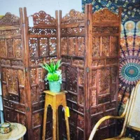 پاراوان (پارتیشن) ۴لنگه پاروان هندی|صنایع دستی و سایر لوازم تزئینی|تبریز, |دیوار