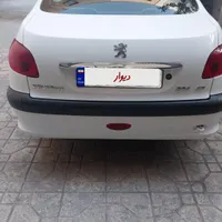 ۲۰۶ صندوقدار V8 مدل آخر ۹۹|خودرو سواری و وانت|تهران, شهر زیبا|دیوار