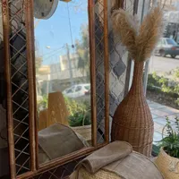 حصیربافی سنتی و شیک کلبه حصیری باجک دو|صنایع دستی و سایر لوازم تزئینی|قم, باجک دو|دیوار