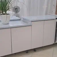 فروش کابینت ام دی اف تمیز با نصب برچسب مرتب|مصالح و تجهیزات ساختمان|مشهد, جاهد شهر|دیوار