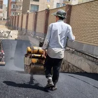 غلطک ۱تن ۲تن قلطک اجراآسفالت محوطه سازی لکه گیری|خودرو اجاره‌ای|تهران, خانی‌آباد|دیوار