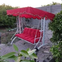 تاب فلزی مبل و میز و صندلی باغی ویلا باغچه باغ|اسباببازی|دزفول, |دیوار