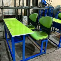 نیمکت مدرسه صدفی تک نفره و دو نفره