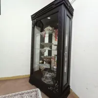 بوفه چوبی تمیز درحدنو|بوفه، ویترین، کنسول|بندر ماهشهر, |دیوار