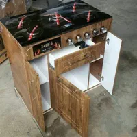 اجاق گاز کابینتی ۵شعله صفحه شیشه مدل M2