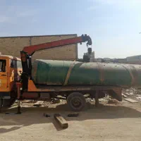 جرثقیل ۳ تن دکل ۱۲ متری‌ (سبدار)|خدمات حمل و نقل|خمینی‌شهر, |دیوار