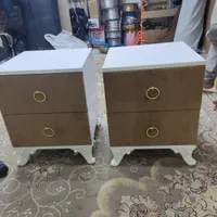 تخت خواب دونفره اطلس کد ۱۶۰۲|تخت و سرویس خواب|مشهد, زمرد|دیوار