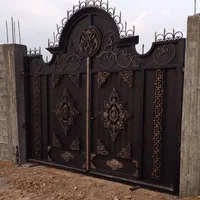 درب آهنی منزل باغ باغی ویلا حیاط ورودی لابی کیت کت|مصالح و تجهیزات ساختمان|شیراز, دارالرحمه|دیوار