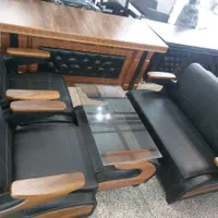 ست مبل اداری /کتابخونه وکیوم /میز مدیریت امپراطور|مبلمان اداری|رشت, فرودگاه سردار جنگل رشت|دیوار