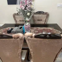 ست ناهار خوری ۶ نفره بسیار تمیز|میز و صندلی غذاخوری|تهران, دکتر هوشیار|دیوار