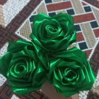 گل رز روبانی|صنایع دستی و سایر لوازم تزئینی|میناب, |دیوار