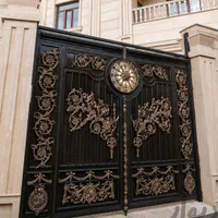 ورودی باغ باغی فرم فرفورژه زیبا در|مصالح و تجهیزات ساختمان|مشهد, رسالت|دیوار