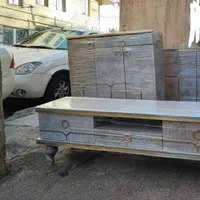 ست جاکفشی و میزتلویزیون رامآن جا کفشی|جاکفشی، کمد، دراور|خرم‌آباد, |دیوار