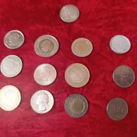 کلکسیون سکه های خارجی از۶کشور