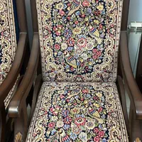 مبل قالی صندلی قالی دست باف|مبلمان خانگی و میز عسلی|کرمان, |دیوار