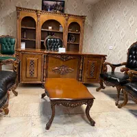 مبلمان کلاسیک اداری/مبل پوستماری میزچوبی اداری|دفتر کار|تهران, شهرک ولیعصر جنوبی|دیوار