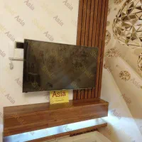 شلف پنل دیوارپوش باکس کشو میز تلویزیون پایه دیواری|کتابخانه، شلف، قفسه‌های دیواری|تهران, نعمت‌آباد|دیوار