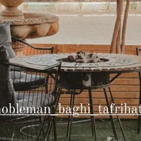 میزاتشدان زغالی وگازی کافه باغ ویلا اتش