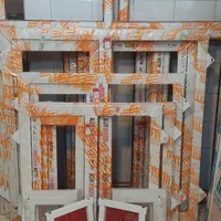 پنجره مشکی تراسی پیویسی ایستگاه پله دریچه pvc|مصالح و تجهیزات ساختمان|مشهد, نوید (بلوار کشاورز)|دیوار