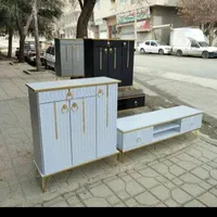 جاکفشی سه درب جا کفشی تک کشو میز تلویزیون|جاکفشی، کمد، دراور|تهران, شهید رجایی|دیوار