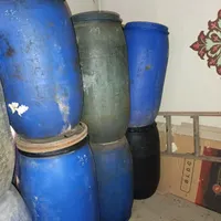 بشکه آلمانی (اصل) با درب|ظروف نگهدارنده، پلاستیکی، یک‌بارمصرف|آستانه اشرفیه, |دیوار