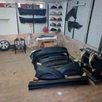 لوازم 207 405RCWRC206آرسی سپر گلگیر فایبر درجه1خام