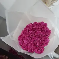 دسته گل ربانی تکی وعمده|گل مصنوعی|رشت, شهرک شهید عباسپور|دیوار