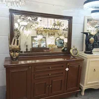 آینه کنسول میز تلویزیون بهار|بوفه، ویترین، کنسول|رشت, استقامت ۱|دیوار