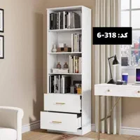 قفسه و کتابخانه‌های تمام MDF شیک و ژورنالی کد 101|کتابخانه، شلف، قفسه‌های دیواری|کرج, باغستان|دیوار