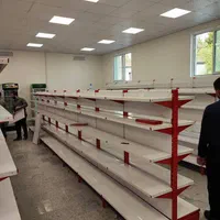 قفسه//قفسه فروشگاهی//قفسه سفید قرمز|کتابخانه، شلف، قفسههای دیواری|تهران, بازار|دیوار