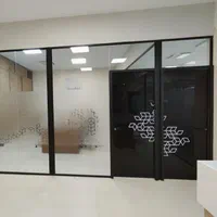 پارتیشن شیشه ای سکوریت + فریم دوتکه|مصالح و تجهیزات ساختمان|تهران, پردیسان|دیوار