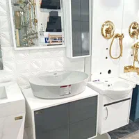روشویی کابینتی فول ست همراه اینه باکس ضداب و بخار|لوازم سرویس بهداشتی|اردبیل, |دیوار